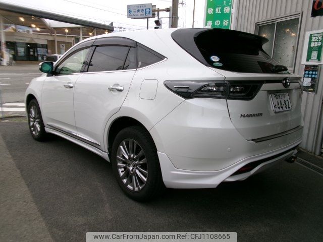 toyota harrier 2015 -TOYOTA 【愛媛 330ｾ4482】--Harrier ZSU60W--0065164---TOYOTA 【愛媛 330ｾ4482】--Harrier ZSU60W--0065164- image 2