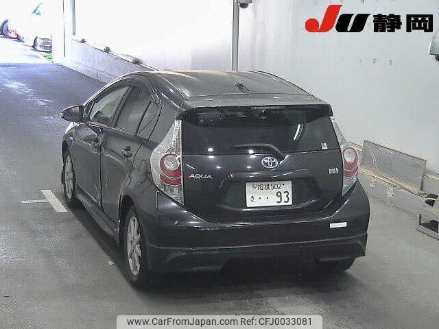 toyota aqua 2012 -TOYOTA 【相模 502ｻ93】--AQUA NHP10-6076397---TOYOTA 【相模 502ｻ93】--AQUA NHP10-6076397- image 2