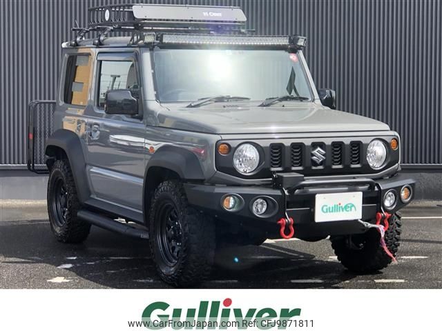 suzuki jimny-sierra 2021 -SUZUKI--Jimny Sierra 3BA-JB74W--JB74W-142025---SUZUKI--Jimny Sierra 3BA-JB74W--JB74W-142025- image 1