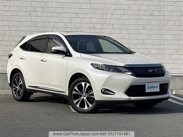 toyota harrier 2016 -TOYOTA--Harrier DBA-ZSU60W--ZSU60-0084989---TOYOTA--Harrier DBA-ZSU60W--ZSU60-0084989- image 1