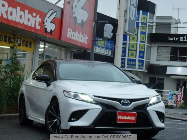 toyota camry 2018 -TOYOTA--Camry DAA-AXVH70--AXVH70-1038182---TOYOTA--Camry DAA-AXVH70--AXVH70-1038182- image 1