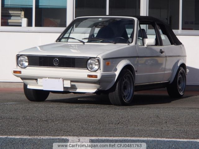 volkswagen golf-convertible 1985 -VOLKSWAGEN--VW Golf Cabriolet E-15JHK--WVWZZZ15ZFK012697---VOLKSWAGEN--VW Golf Cabriolet E-15JHK--WVWZZZ15ZFK012697- image 1