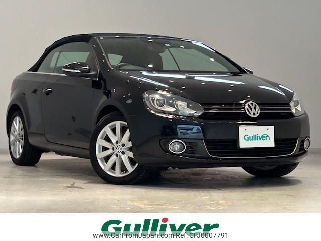 volkswagen golf-convertible 2013 -VOLKSWAGEN--VW Golf Cabriolet DBA-1KCTHK--WVWZZZ1KZDK010750---VOLKSWAGEN--VW Golf Cabriolet DBA-1KCTHK--WVWZZZ1KZDK010750- image 1