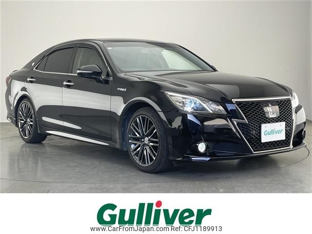 toyota crown 2014 -TOYOTA--Crown DAA-AWS210--AWS210-6076656---TOYOTA--Crown DAA-AWS210--AWS210-6076656- image 1
