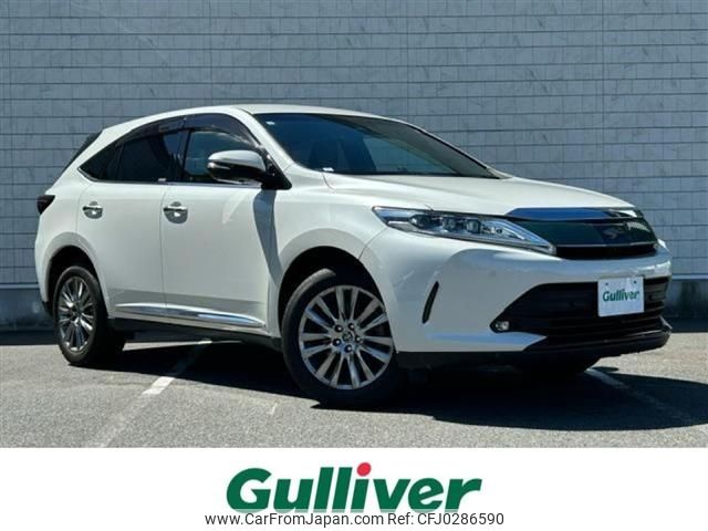 toyota harrier 2019 -TOYOTA--Harrier DBA-ZSU60W--ZSU60-0172886---TOYOTA--Harrier DBA-ZSU60W--ZSU60-0172886- image 1