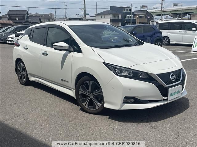 nissan leaf 2017 -NISSAN--Leaf ZAA-ZE1--ZE1-002376---NISSAN--Leaf ZAA-ZE1--ZE1-002376- image 1