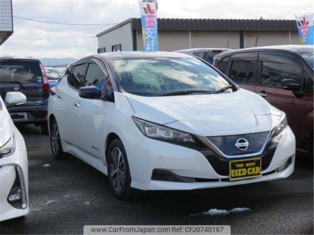 nissan leaf 2019 -NISSAN 【岩手 300ﾕ8647】--Leaf ZAA-ZE1--ZE1-052273---NISSAN 【岩手 300ﾕ8647】--Leaf ZAA-ZE1--ZE1-052273- image 1