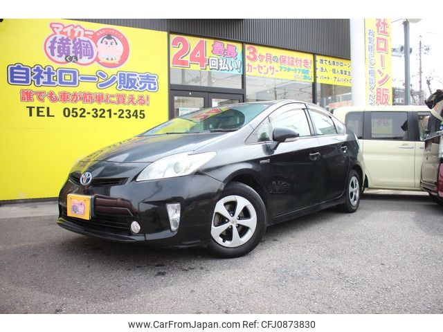 toyota prius 2012 -TOYOTA--Prius DAA-ZVW30--ZVW30-1614812---TOYOTA--Prius DAA-ZVW30--ZVW30-1614812- image 1