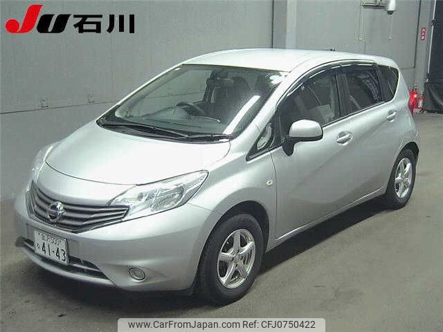 nissan note 2013 -NISSAN 【金沢 500ﾅ4143】--Note E12--140963---NISSAN 【金沢 500ﾅ4143】--Note E12--140963- image 1