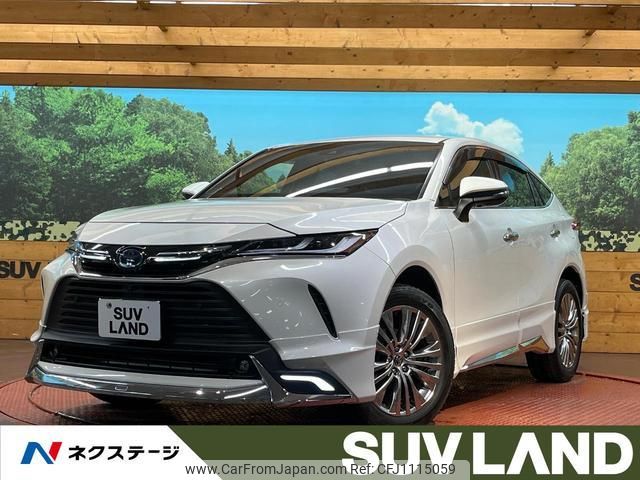 toyota harrier-hybrid 2022 quick_quick_AXUH85_AXUH85-0018333 image 1