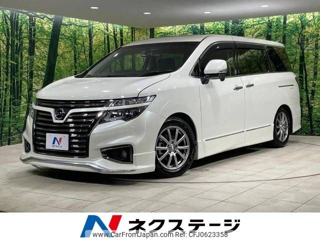 nissan elgrand 2015 -NISSAN--Elgrand DBA-TE52--TE52-076835---NISSAN--Elgrand DBA-TE52--TE52-076835- image 1