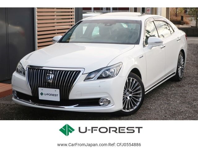 toyota crown-majesta 2017 -TOYOTA--Crown Majesta DAA-GWS214--GWS214-6014090---TOYOTA--Crown Majesta DAA-GWS214--GWS214-6014090- image 1