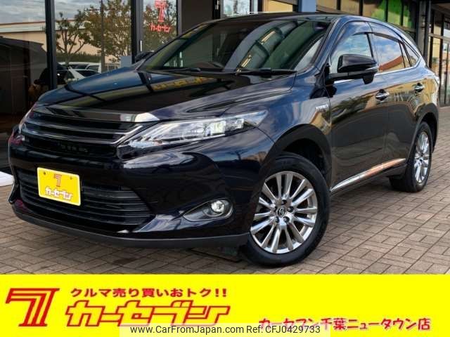 toyota harrier 2014 -TOYOTA 【佐世保 330ｽ2920】--Harrier DAA-AVU65W--AVU65-0022755---TOYOTA 【佐世保 330ｽ2920】--Harrier DAA-AVU65W--AVU65-0022755- image 1