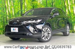 toyota harrier-hybrid 2020 quick_quick_AXUH80_AXUH80-0016567