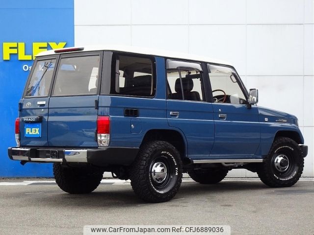 toyota land-cruiser-prado 1994 -TOYOTA--Land Cruiser Prado Y-KZJ78W--KZJ78-0023292---TOYOTA--Land Cruiser Prado Y-KZJ78W--KZJ78-0023292- image 2