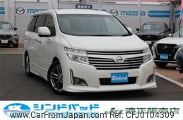 nissan elgrand 2013 -NISSAN--Elgrand DBA-TE52--TE52-050978---NISSAN--Elgrand DBA-TE52--TE52-050978-