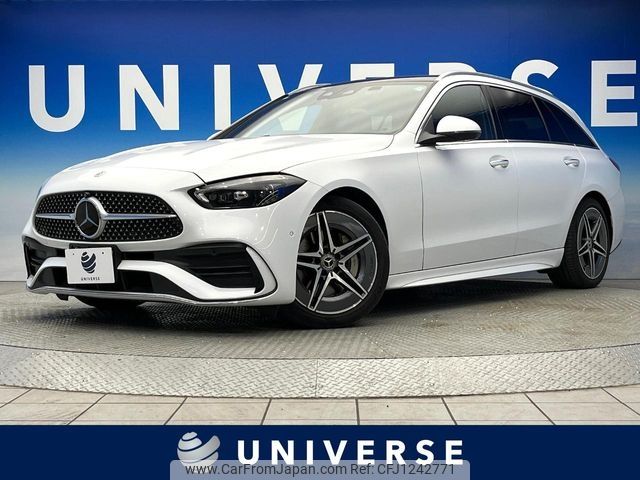 mercedes-benz c-class-station-wagon 2022 -MERCEDES-BENZ--Benz C Class Wagon 3CA-206204C--W1K2062042F052272---MERCEDES-BENZ--Benz C Class Wagon 3CA-206204C--W1K2062042F052272- image 1