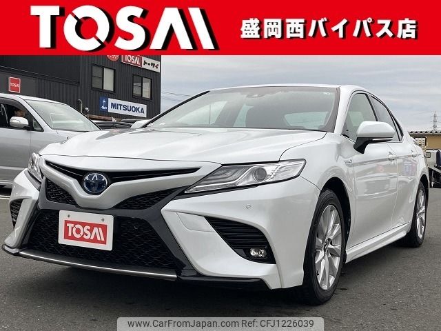 toyota camry 2018 -TOYOTA--Camry DAA-AXVH70--AXVH70-1035401---TOYOTA--Camry DAA-AXVH70--AXVH70-1035401- image 1