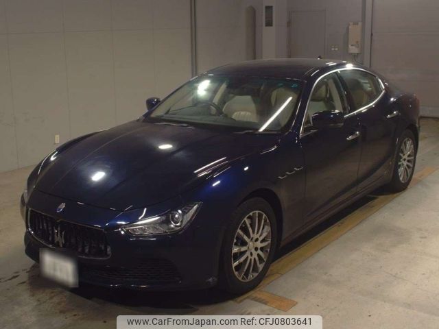 maserati ghibli 2014 -MASERATI 【福岡 303の8751】--Maserati Ghibli MG30A-ZAMRS57C001117924---MASERATI 【福岡 303の8751】--Maserati Ghibli MG30A-ZAMRS57C001117924- image 1