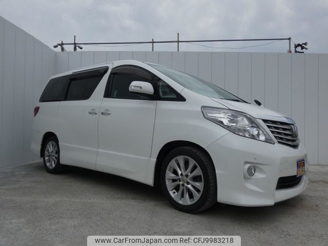 toyota alphard 2009 -TOYOTA--Alphard DBA-ANH20W--ANH20-8049871---TOYOTA--Alphard DBA-ANH20W--ANH20-8049871- image 1