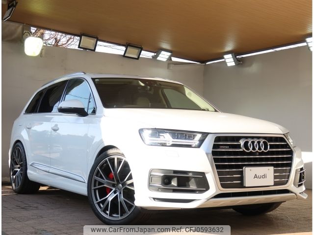 audi q7 2016 -AUDI--Audi Q7 ABA-4MCREA--WAUZZZ4M8HD008718---AUDI--Audi Q7 ABA-4MCREA--WAUZZZ4M8HD008718- image 1