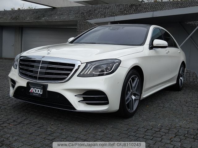 mercedes-benz s-class 2018 -MERCEDES-BENZ--Benz S Class DAA-222058--WDD2220582A407547---MERCEDES-BENZ--Benz S Class DAA-222058--WDD2220582A407547- image 1