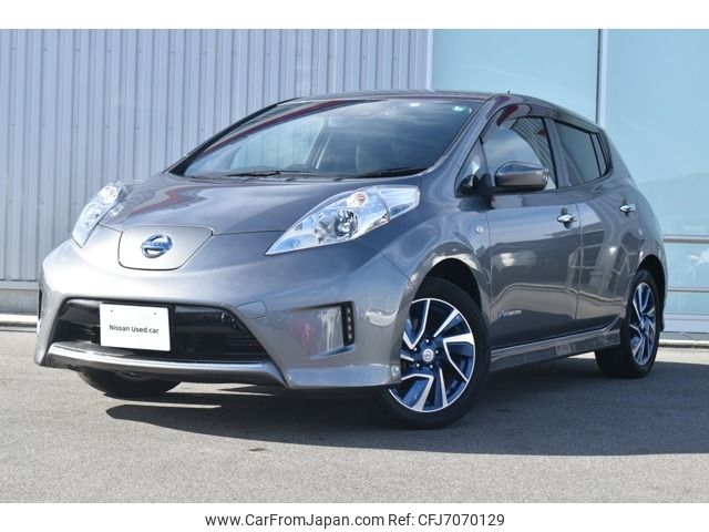 nissan leaf 2016 -NISSAN--Leaf ZAA-AZE0--AZE0-215033---NISSAN--Leaf ZAA-AZE0--AZE0-215033- image 1