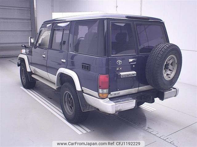 toyota land-cruiser 1995 -TOYOTA--Land Cruiser HZJ77HVｶｲ-0005987---TOYOTA--Land Cruiser HZJ77HVｶｲ-0005987- image 2