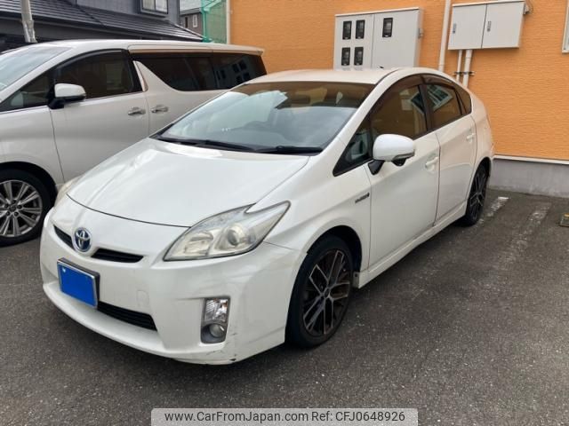 toyota prius 2010 -TOYOTA--Prius DAA-ZVW30--ZVW30-1212705---TOYOTA--Prius DAA-ZVW30--ZVW30-1212705- image 2