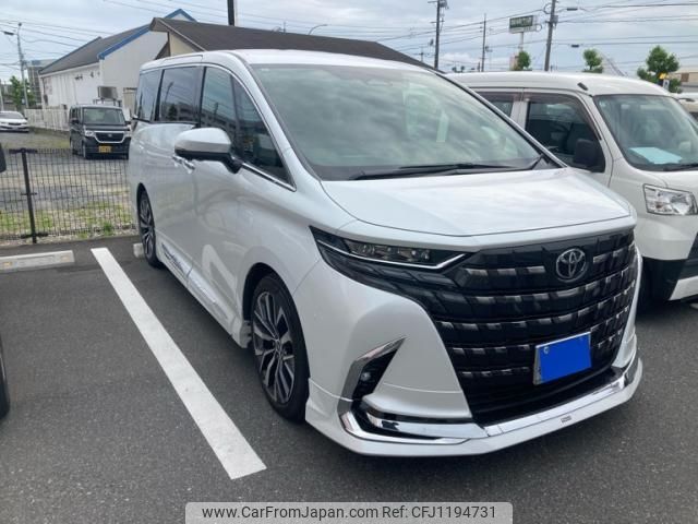 toyota alphard 2023 -TOYOTA--Alphard 3BA-AGH40W--AGH40-0014287---TOYOTA--Alphard 3BA-AGH40W--AGH40-0014287- image 1