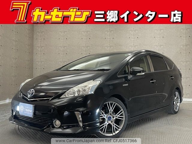 toyota prius-α 2014 -TOYOTA--Prius α DAA-ZVW41W--ZVW41-3360885---TOYOTA--Prius α DAA-ZVW41W--ZVW41-3360885- image 1