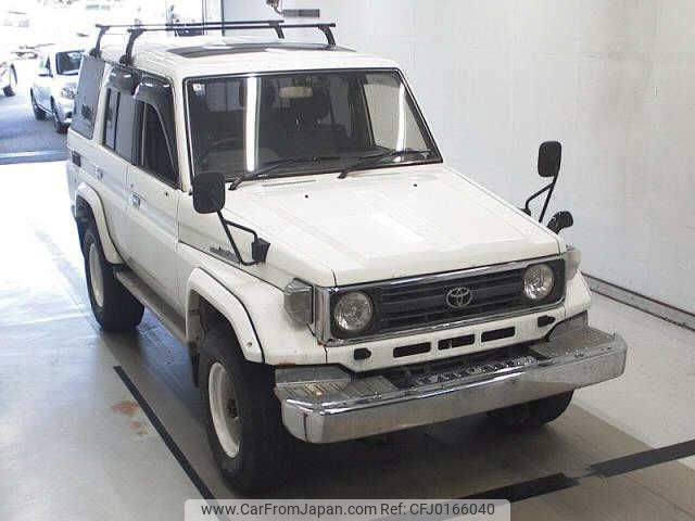 toyota land-cruiser 1995 -TOYOTA--Land Cruiser HZJ77HVｶｲ-0006202---TOYOTA--Land Cruiser HZJ77HVｶｲ-0006202- image 1