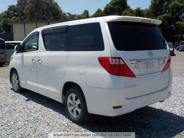 toyota alphard 2011 -TOYOTA--Alphard DBA-ANH25W--ANH25-8030498---TOYOTA--Alphard DBA-ANH25W--ANH25-8030498- image 2