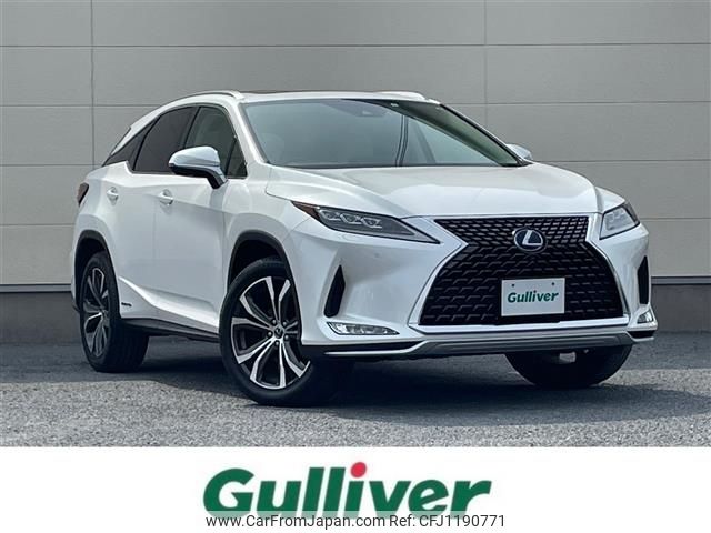 lexus rx 2019 -LEXUS--Lexus RX DAA-GYL20W--GYL20-0009447---LEXUS--Lexus RX DAA-GYL20W--GYL20-0009447- image 1