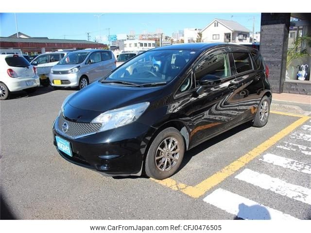 nissan note 2016 -NISSAN--Note DBA-E12--E12-361341---NISSAN--Note DBA-E12--E12-361341- image 1