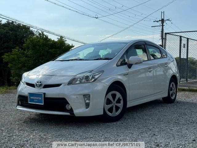 toyota prius 2013 quick_quick_DAA-ZVW30_ZVW30-1705928 image 2