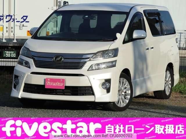 toyota vellfire 2012 -TOYOTA 【名変中 】--Vellfire ANH20W--8205556---TOYOTA 【名変中 】--Vellfire ANH20W--8205556- image 1