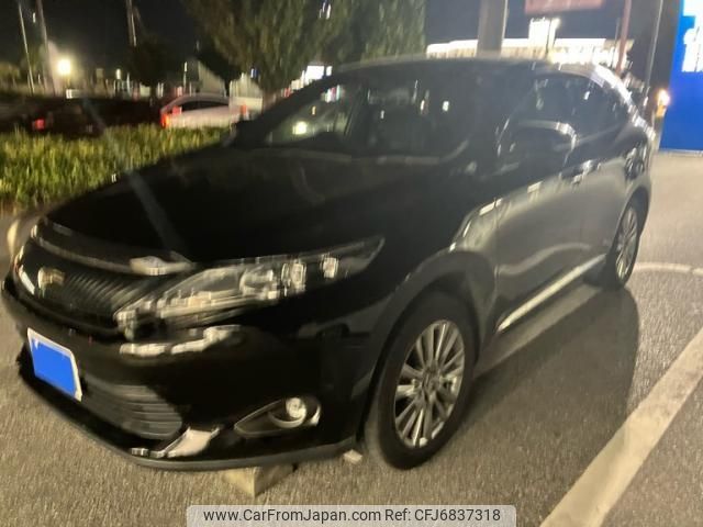 toyota harrier 2017 -TOYOTA--Harrier DBA-ZSU60W--ZSU60-0113086---TOYOTA--Harrier DBA-ZSU60W--ZSU60-0113086- image 1