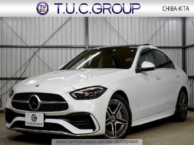 mercedes-benz c-class 2022 quick_quick_5AA-206043C_W1K2060432R035228 image 1