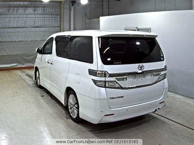 toyota vellfire 2012 CFJ1615183 image 2