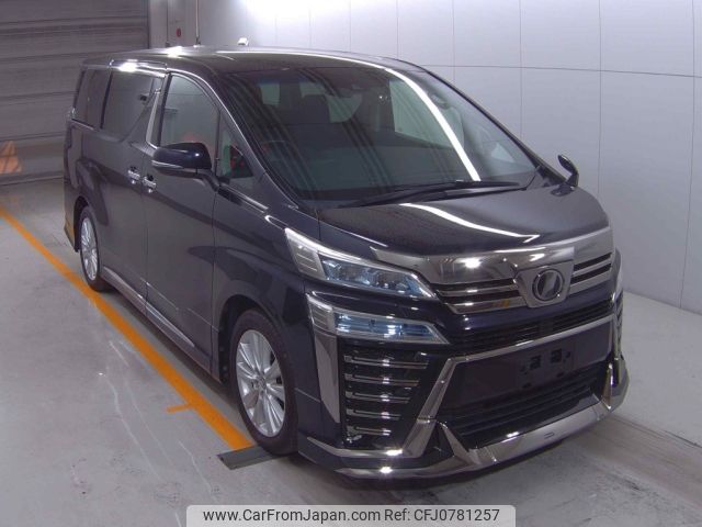 toyota vellfire 2018 -TOYOTA--Vellfire AGH30W-0216635---TOYOTA--Vellfire AGH30W-0216635- image 1