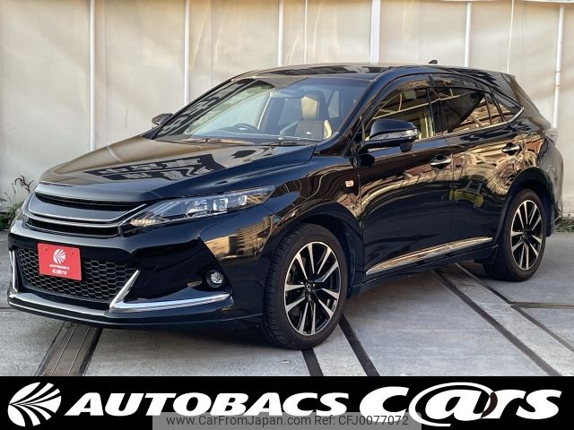 toyota harrier 2017 -TOYOTA--Harrier DBA-ZSU60W--ZSU60-0109120---TOYOTA--Harrier DBA-ZSU60W--ZSU60-0109120- image 1