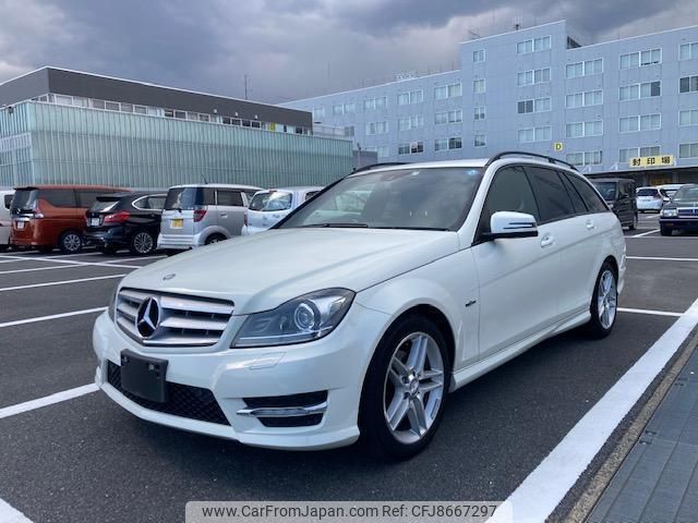 mercedes-benz c-class-station-wagon 2011 quick_quick_DBA-204248_WDD2042482F801269 image 1