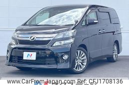 toyota vellfire 2013 CFJ1708136