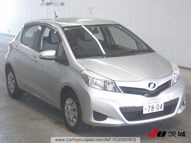 toyota vitz 2013 -TOYOTA 【水戸 502ﾒ7804】--Vitz KSP130-2091364---TOYOTA 【水戸 502ﾒ7804】--Vitz KSP130-2091364- image 1