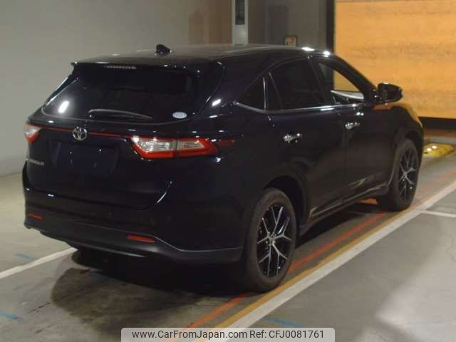 toyota harrier 2019 -TOYOTA--Harrier DBA-ZSU60W--ZSU60-0170405---TOYOTA--Harrier DBA-ZSU60W--ZSU60-0170405- image 2