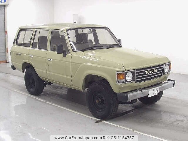toyota land-cruiser-wagon 1989 -TOYOTA 【広島 130ﾐ15】--Land Cruiser Wagon FJ62Gｶｲ-000557---TOYOTA 【広島 130ﾐ15】--Land Cruiser Wagon FJ62Gｶｲ-000557- image 1