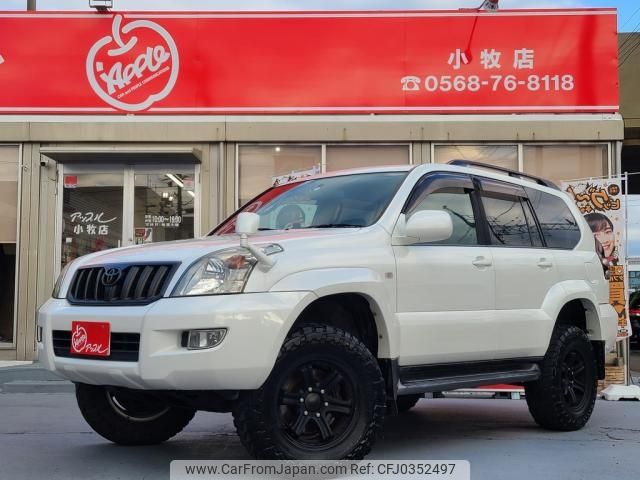 toyota land-cruiser-prado 2008 -TOYOTA--Land Cruiser Prado CBA-TRJ120W--5118447---TOYOTA--Land Cruiser Prado CBA-TRJ120W--5118447- image 1