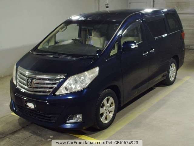 toyota alphard 2012 -TOYOTA--Alphard DBA-ANH25W--ANH25-8034573---TOYOTA--Alphard DBA-ANH25W--ANH25-8034573- image 1