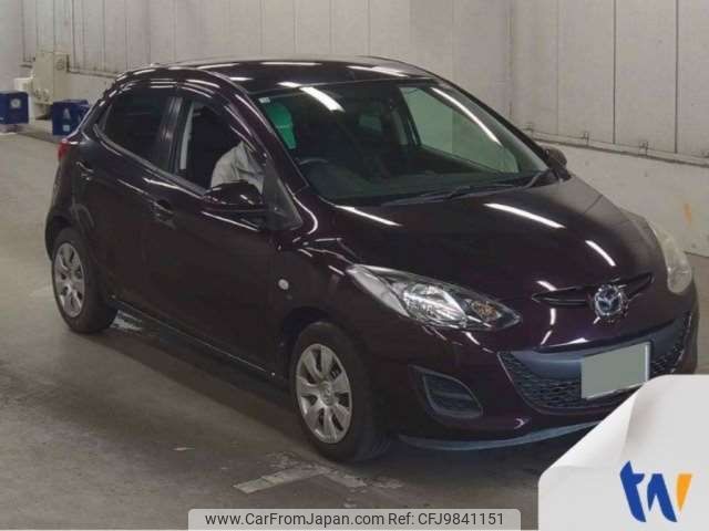 mazda demio 2012 -MAZDA--Demio DBA-DE3FS--DE3FS-520176---MAZDA--Demio DBA-DE3FS--DE3FS-520176- image 1